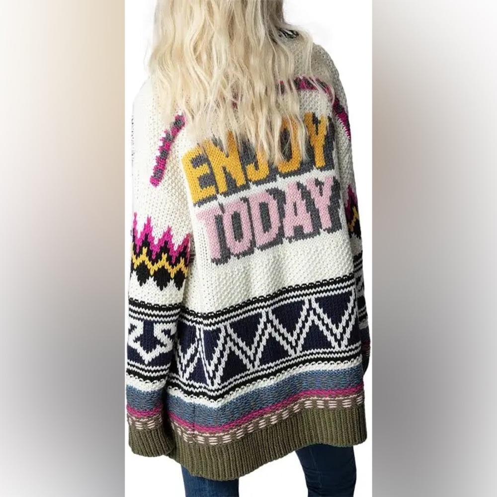 Zadig & Voltaire Ella wool cardigan NWT